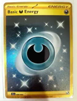 Pokemon Gold Basic Darkness Energy Secret Rare 098/064 SFA NM/M Mint - Image 1