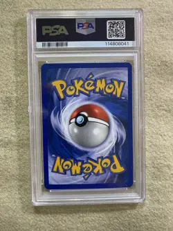 2000 Pokemon French Fossil Magneton Holo #11 1st Edition PSA8 - Image 2