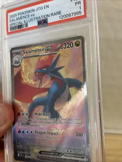 Salamence EX SIR - 187/159 - Journey Together - Pokemon - PSA 1 Pop 1 - Image 2