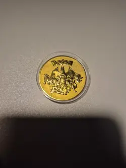 Mewtwo Gold Collectible Coin Pokemon TCG Heavy Dense - Image 2