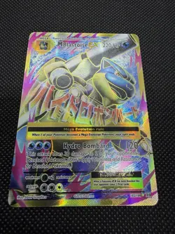 2016 Pokemon XY Evolutions M Blastoise EX (Full Art) 102/108 - Image 2