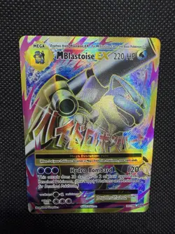 2016 Pokemon XY Evolutions M Blastoise EX (Full Art) 102/108 - Image 4