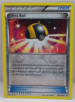 Pokemon - ULTRA BALL - 99/106 - Reverse Holo - XY Flashfire - NM/M - Image 1