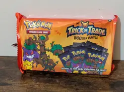 Pokemon TCG 2024 Trick or Trade Halloween Factory Sealed BOOster Bundle 35 Packs - Image 1