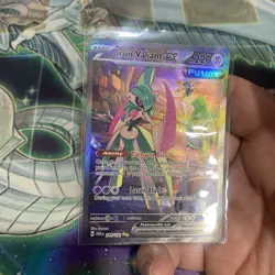 Pokemon TCG Iron Valiant EX Paradox Rift 249/182 Special Illustration Rare NM - Image 5