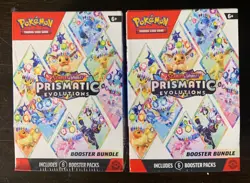 Pokemon TCG Prismatic Evolutions Booster Bundle (2 packs) - Image 1