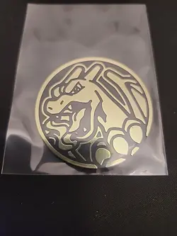 Pokemon TCG Jumbo Gold Charizard Coin New - Image 1