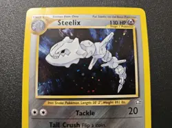 Steelix 15/111 Neo Genesis Holo Pokemon MP - Image 4