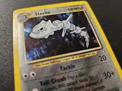 Steelix 15/111 Neo Genesis Holo Pokemon MP - Image 5