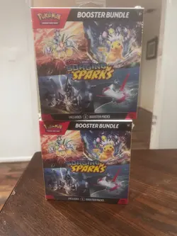Pokemon TCG Surging Sparks Booster Bundle (6 Packs) -lot of 2 - Image 1
