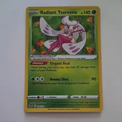 Radiant Tsareena 016/195 Holo Rare Scarlet & Violet Silver Tempest Pokemon TCG - Image 1