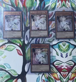 Yugioh 4x Ash Blossom & Joyous Spring RA04-EN025 Mixed Rarity - Image 1