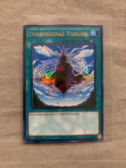 Dimensional Fissure - BLMR-EN088 - Ultra Rare 1st - Monstrous Revenge yugioh - Image 1