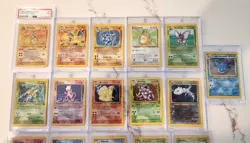 POKEMON Cards Lot of 22 (Holo, Holo Rare, 1st ed) 1999 Charizard, Kabutops, etc. - Image 3