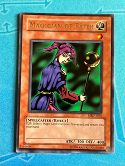 Magician of Faith MRD-E036 NM Rare Yugioh card - Image 1