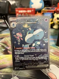 Pokemon TCG Jellicent EX 045/086 White Flare Holo Card, Near Mint Condition - Image 3