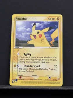 Pokemon TCG English Card Team Aqua vs. Team Magma Pikachu 43/95 - Image 1