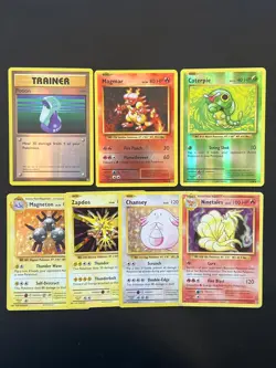 7x Lot XY Evolutions Reverse Holo Rares Chansey Zapdos Pokemon Card AA7 4 - Image 1
