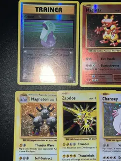 7x Lot XY Evolutions Reverse Holo Rares Chansey Zapdos Pokemon Card AA7 4 - Image 3
