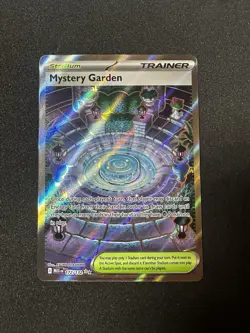 Pokemon TCG Mystery Garden 172/132 Ultra Rare ME01 Mega Evolution Card NM - Image 1