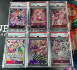 One Piece Premium Card Collection Uta English PSA 10 Set - Sequential Complete - Image 1