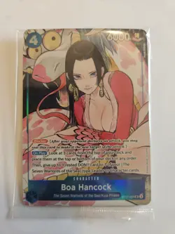 Boa Hancock ST17-004 One Piece Illustration Box Volume 1 Promo Card SEALED - Image 1