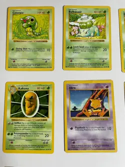 22x Vintage Shadowless Pokemon Cards - 1999 Base Set - WOTC Original Lot - Image 2