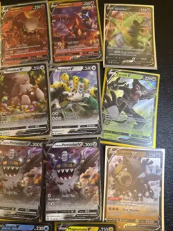 Pokemon TCG Bundle Bulk Pokemon V Card Lot (18cards) - Image 3