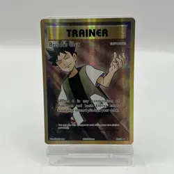 Pokemon TCG Evolutions Brock's Grit Holo Card 107/108 Full Art Ultra Rare - Image 1