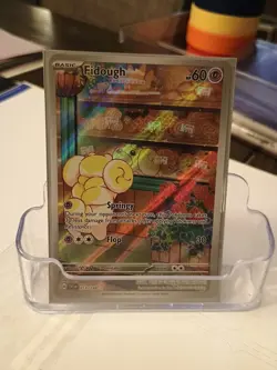 Pokemon Fidough Scarlet & Violet Base Set Illustration Card 213/198 - Image 1