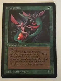 Magic the Gathering MTG Beta Scryb Sprites NM (Beta Bob) - Image 1