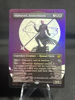 Alpharael, Stonechosen (Borderless) Edge of Eternities Foil - Image 1