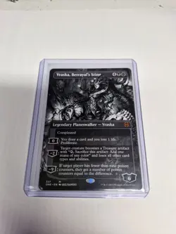 MTG Vraska Betrayals Sting NM Foil Phyrexia - Image 1