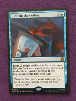Hide on the Ceiling Regular - Marvel'S Spider-Man MTG-NM - Image 1