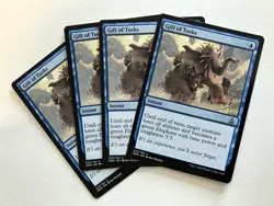 Gift of Tusks (4) NM Oath of the Gatewatch MTG Magic the Gathering - Image 1