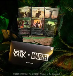 💫IN-HAND SHIPS ASAP Secret Lair x Marvel's Black Panther NON-FOIL +GROOT💫 - Image 1
