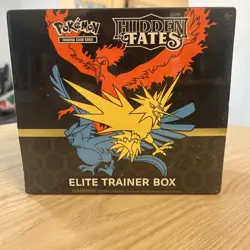 Pokemon TCG Hidden Fates Elite Trainer Box ETB *Small Tear* - Factory Sealed New - Image 1