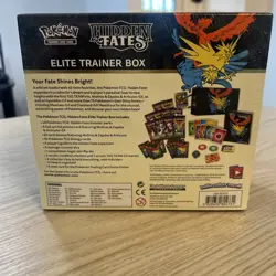 Pokemon TCG Hidden Fates Elite Trainer Box ETB *Small Tear* - Factory Sealed New - Image 3