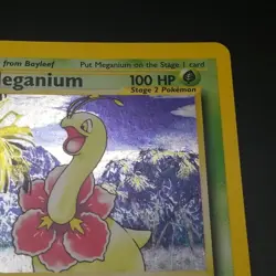 Meganium 11/111 - Holo RARE - Neo Genesis - VINTAGE WOTC Pokemon Card - NM/LP - Image 3