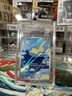 Pokemon Surging Sparks Spheal IR 199/191 TAG 10 Gem Mint (0 Higher) - Image 1