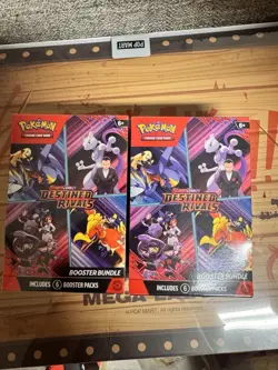 2025 Pokemon Destined Rivals Booster Bundle LOT of 2 Factory Sealed.⚡FRESHIP - Image 1