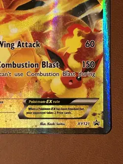 Pokemon TCG Charizard EX 2016 (XY121 Promo) NM+ - Image 5