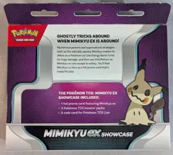 Pokemon TCG (2023) MIMIKYU EX Showcase Box w/1 Promo + 3 Boosters! New/Sealed - Image 2