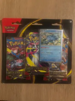 Mega Evolution 3 Pack Blister Golduck (IN HAND) Pokemon TCG 🔥 - Image 1