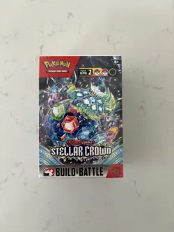 Pokemon TCG: Scarlet & Violet - Stellar Crown Build and Battle Box Sealed NIB - Image 1