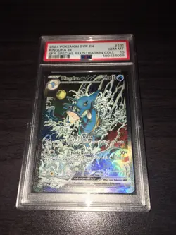 Pokemon Kingdra ex SFA Special Illustration Coll. Promo SVP EN 131 PSA 10 - Image 1