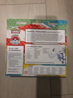 POKEMON 2023 WORLD CHAMPIONSHIP Gabriel Fernandez (Colorless Lugia) New Sealed - Image 2