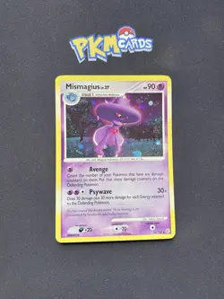 Pokemon TCG Mismagius LV.37 Diamond & Pearl 10/130 Holo Rare MP. - Image 1
