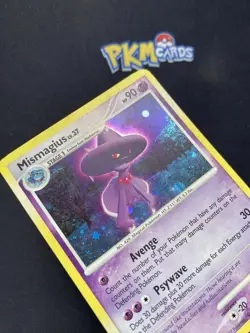Pokemon TCG Mismagius LV.37 Diamond & Pearl 10/130 Holo Rare MP. - Image 2