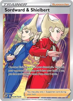 Sordward & Shielbert - TG28/TG30 - Pokemon TCG Lost Origin (2022) - NM - HOLO - Image 1
